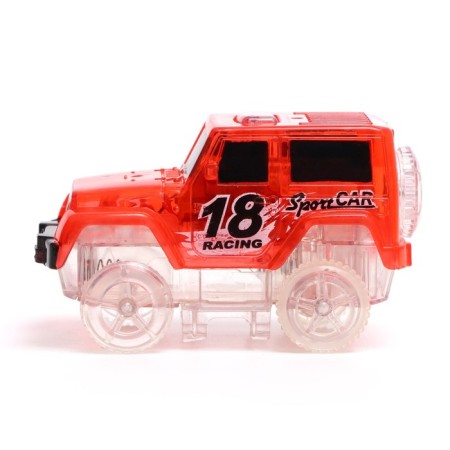 The Flash Track, flexible vehicle, shines in the dark, 383 cm, 194 details-3
