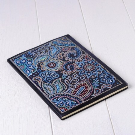 Diamond embroidery on a notebook "Indian pattern" 50 p.-1