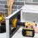 Nozzle brush to the screws of tundra, d = 100 mm, height 25 mm, hexagonal shank