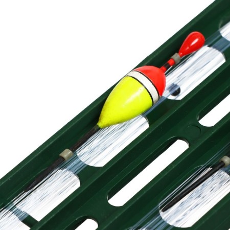 The fishing rod is equipped, double, on a two -row motivole-4