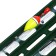 The fishing rod is equipped, double, on a two -row motivole