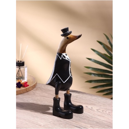 Souvenir "Duck in a tailcoat" tree 13x9x27 cm-1