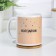 Set of paired mugs sublimation "bunches", 320 ml, with application