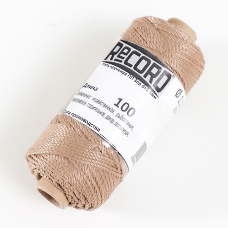 Washed 3-spanteling polypropylene, d = 1.1 mm 100 m (beige)-1