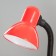 Table lamp E27, with off. (220V) red (203V) Risalux