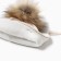 Children's cap with insulation, rr 48-50, milk color