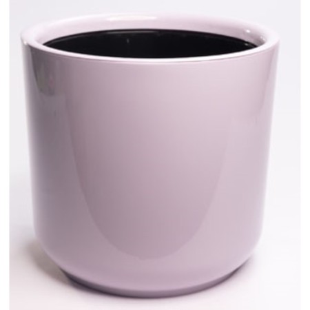 Plastic pot Live-In-Green with the Delta tab, D = 30 cm, 17.3 l, lilac color