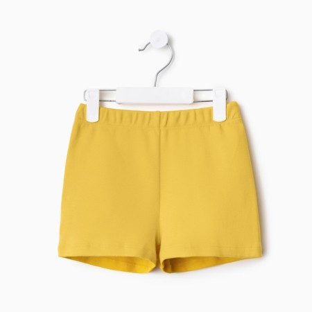 Kidsa (sweatshirt, shorts) minku, yellow color, height 122 cm-9