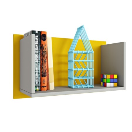Book Polini Kids Mirum 5l 600, gray/yellow color