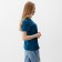 T-shirt female, darkly turquoise color, size 54