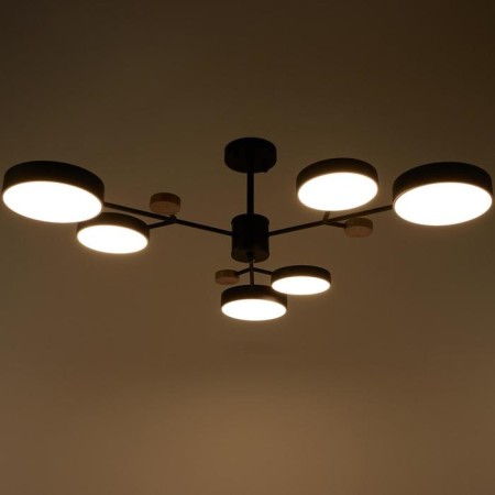 Люстра 1075/6BK LED 72Вт черный 98х98х60 см BayerLux-2