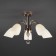 Ellene chandelier, 5x40W E27, color gold