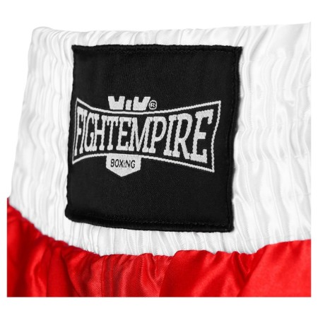 Boxing shorts Fight Empire, Round, p. M, red color-4