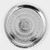 Stainless steel tray is round “Laughing”, D = 33 cm, silver color