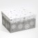 The folding box "Let it Snow", 31.2 x 25.6 x 16.1 cm, New Year