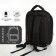Backpack - male bag, textile color brown