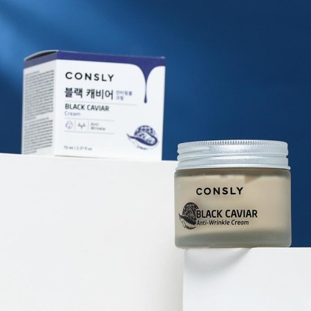 Conslim face cream against wrinkles, with black caviar extract, 70 ml