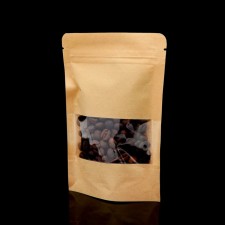 Zip-Lock package Craft with a rectangular window of 10 x 15 cm