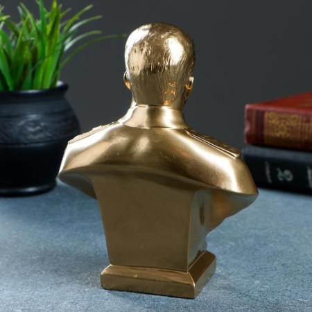 Bust Stalin, large, 6x15x5cm-3
