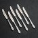 A set of cutlery "Troika", 30 items, art painting, decorative box