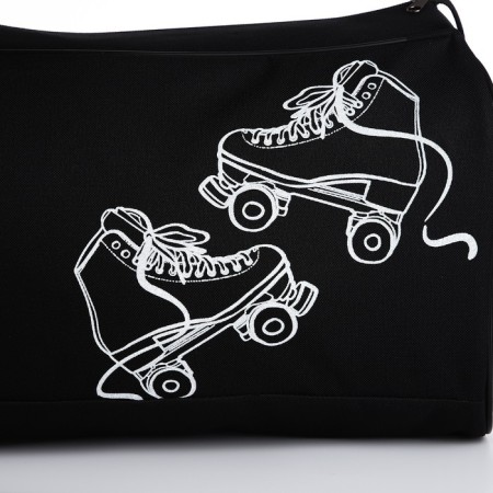 Sports Bag "videos", 40*24*21, lightning department, black-3
