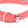 Bruther-gear with a puppy, 29-32 x 2.5 cm, artificial leather, red