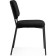 Stol on a metal frame Metal/Buyer fabric, black/black 48x555x77 cm