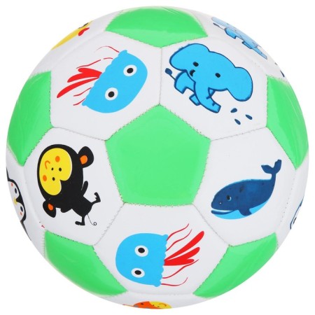 Football children's ball, PVC, machine stitching, 32 panels, size 2, color mix-6
