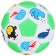 Football children's ball, PVC, machine stitching, 32 panels, size 2, color mix