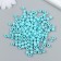 Beads Plastic "Blue Water" Gloss Set 25 grams d = 0.6 cm