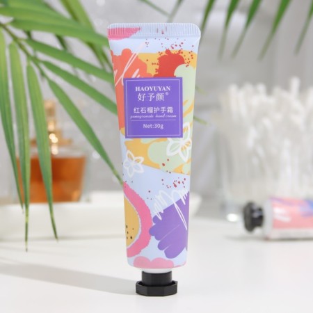 Hand cream "Pomegranate" moisturizer, 30 ml
