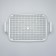 Toilet with a grid, 45x34x15 cm, gray