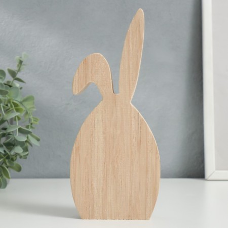 Souvenir tree, ceramics "White Bunny" 21x3x9.3 cm-2