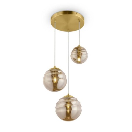 VINARE lamp, 3x40W E14, brass color