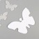 Interior mirror sticker "Butterflies" 3D acrylic 25 pcs 11x15 cm 7.5x10 cm 5.3x7 cm