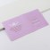 Carved wedding invitation, pink color