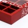 New Year. Box for 6 sweets "Festive mood", 13.7 x 9.8 x 3.8 cm, confectionery packaging