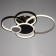 Cialogs from PDU 1895/6 LED 124W Dimmer black and white 59x49x11.5 cm Bayerlux