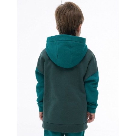 Hudy for the boy Pelican, height 110 cm, green color-9