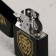 Lighter gasoline "Tsar", 5.5 x 3.5 cm.