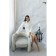 Frequency bathrobe, size 50, champagne color