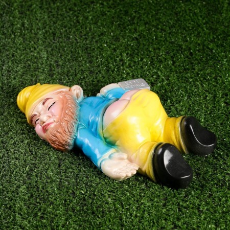 Garden figure "Red -drunk dwarf" 23cm