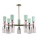 Ceiling Ceiling ST LUCE. SL2000.202.07. GEA. 7x40 watts, E14, 85x85x40 cm, golden color