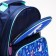 School backpack with an ergonomic back, 37x26x15 cm, cold heart