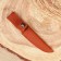 Scabbard - leather knife cover, under the blade up to 9 x 2.5 cm, brown
