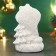Figure for coloring "Snake with a Christmas tree", 8x6cm