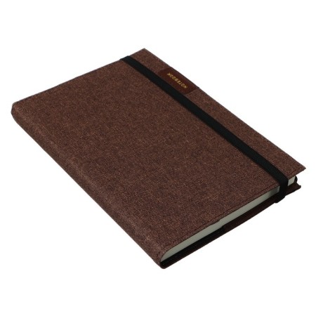 The diary is low, PVC cover, A5 format, 140 sheets in a cage, elastic band, with pockets, mix-3