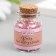 Round beads 6/0 in the bottle "Pink" transparent-color 20 g