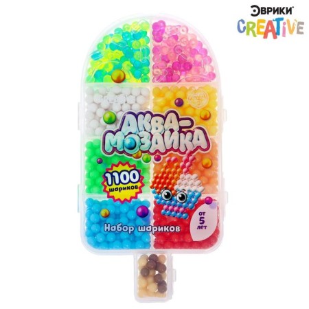 A set of balls for aquamosaic "Morozhenka", 1,100 balls-1