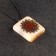 Pendant "Mandala" No. 6, Selenite